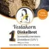 Etikett Vorderseite Dinkelbrot