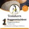 Etikett Roggenmischbrot Vorderseite