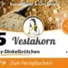 Party-Dinkelbrötchen Etikett Vorderseite