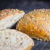 WM-Brötchen Nahaufnahme