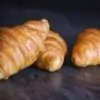 Mini-Croissants Nahaufnahme