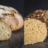 Nahaufnahme Bergsteiger- & Kraftkornbrot