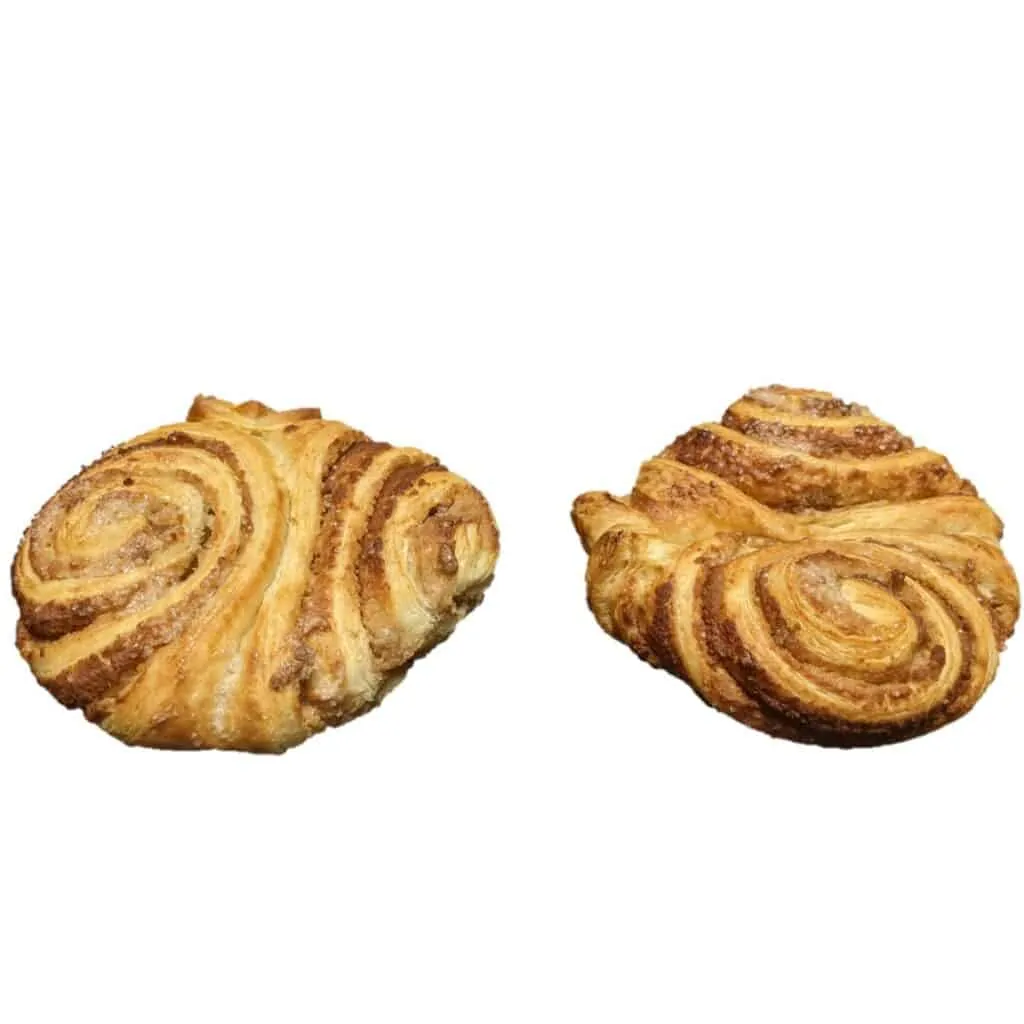 Franzbrötchen, frisches Gebäck